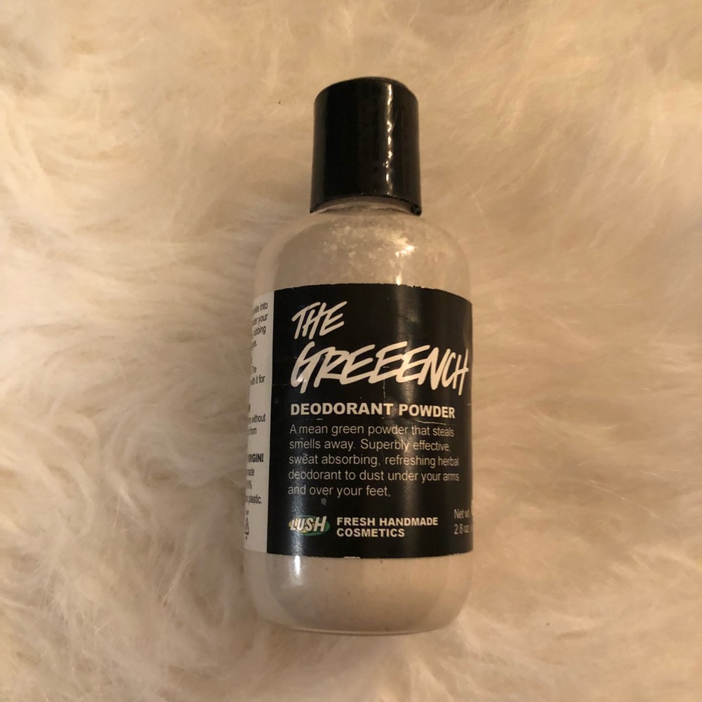 Lush deodorant powder